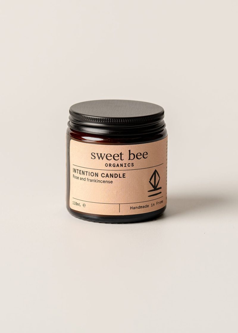 Sweet Bee Organics Intention Candle